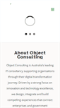 Mobile Screenshot of objectconsulting.com.au